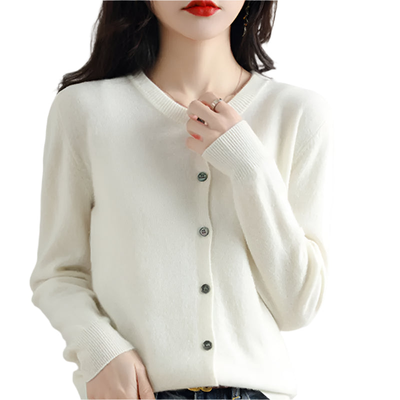 Women’s Classic Knit Cashmere Cardigan