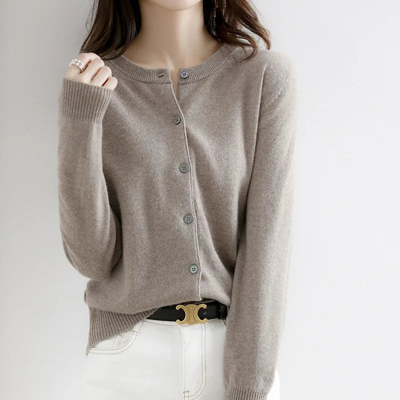 Women’s Classic Knit Cashmere Cardigan