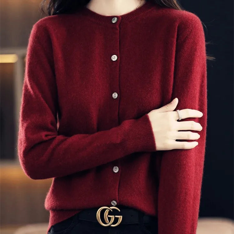 Women’s Classic Knit Cashmere Cardigan