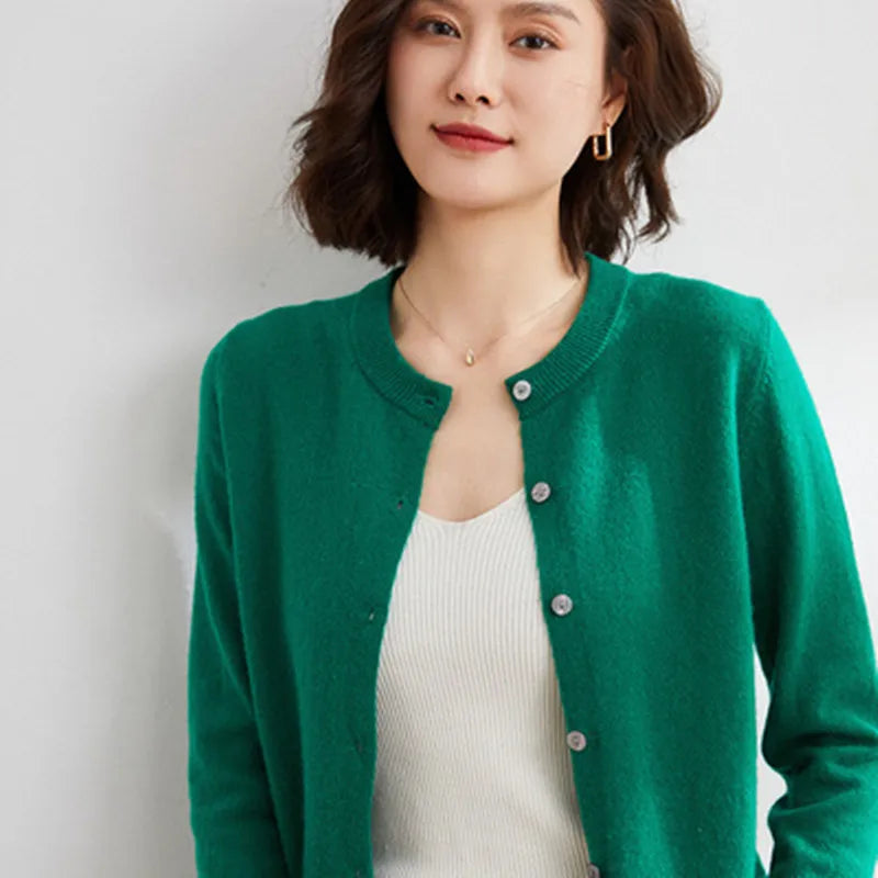 Women’s Classic Knit Cashmere Cardigan