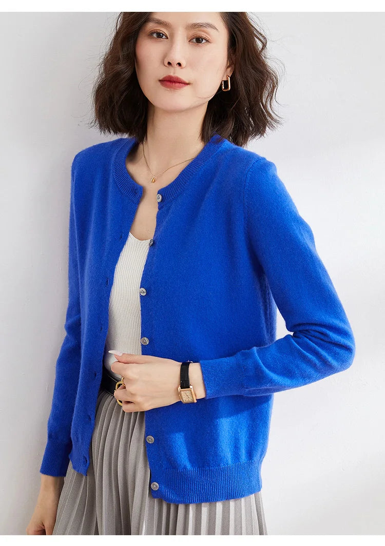 Women’s Classic Knit Cashmere Cardigan