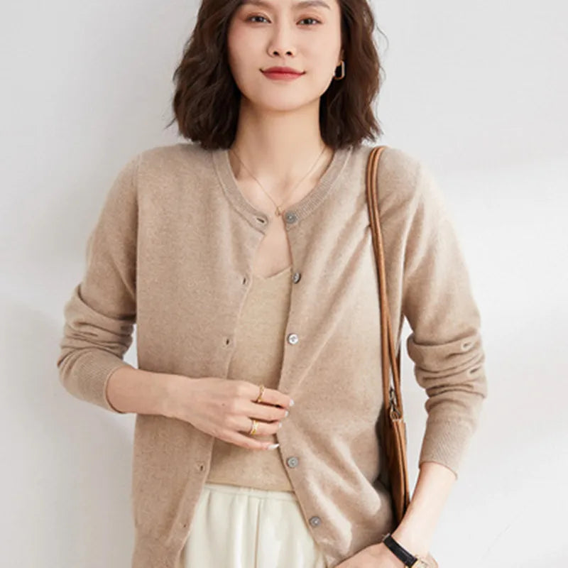 Women’s Classic Knit Cashmere Cardigan