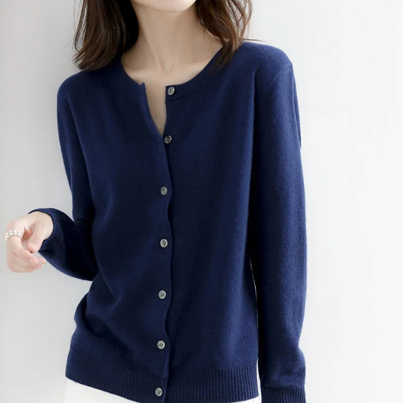 Women’s Classic Knit Cashmere Cardigan