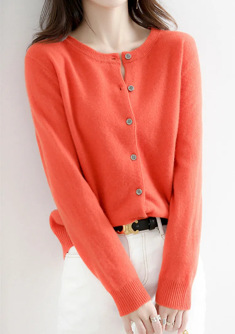 Women’s Classic Knit Cashmere Cardigan