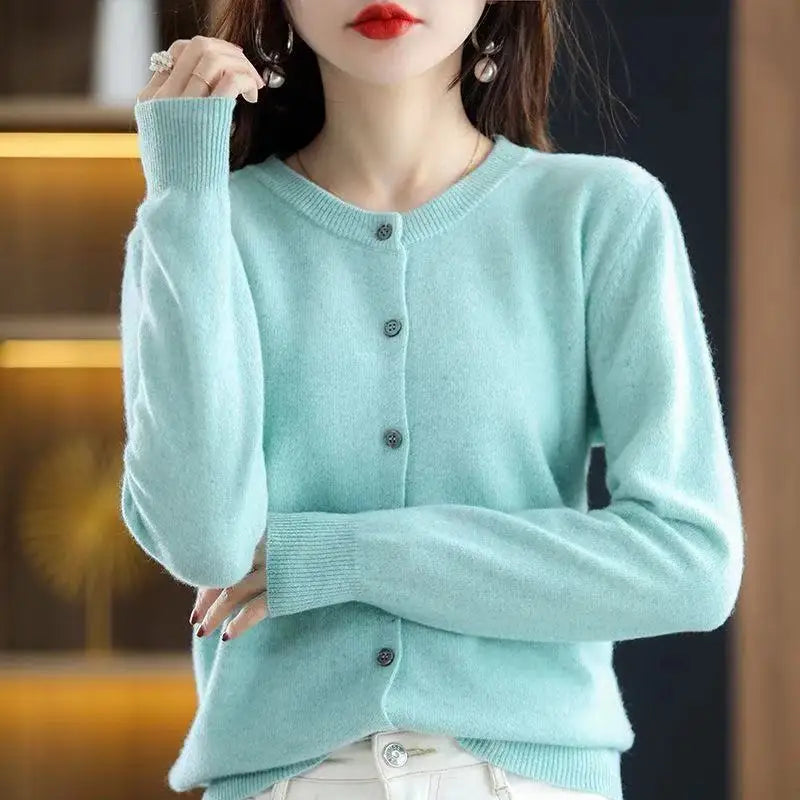 Women’s Classic Knit Cashmere Cardigan