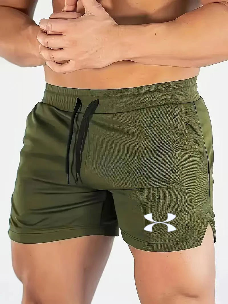 Men’s Breathable Mesh Fitness Shorts