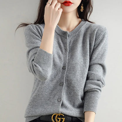 Women’s Classic Knit Cashmere Cardigan