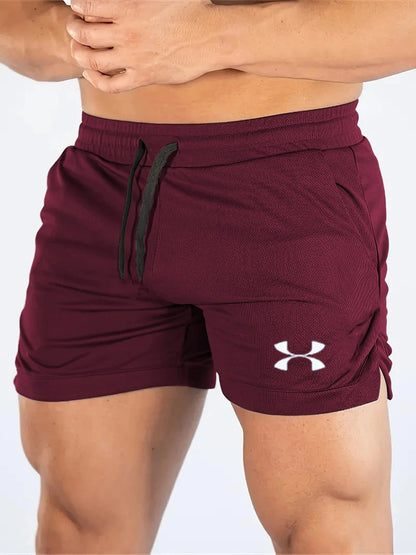 Men’s Breathable Mesh Fitness Shorts