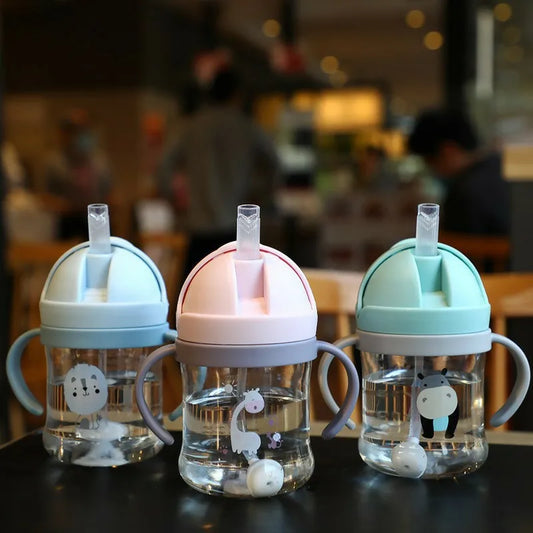 250ml Baby Training Cup with Straw
