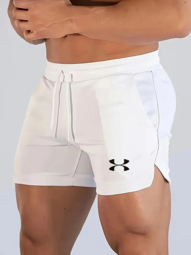 Men’s Breathable Mesh Fitness Shorts