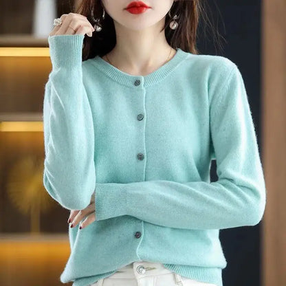 Women’s Classic Knit Cashmere Cardigan