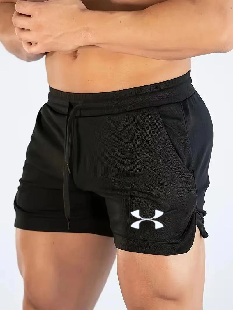 Men’s Breathable Mesh Fitness Shorts