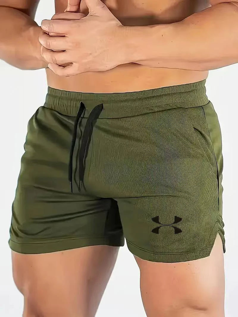 Men’s Breathable Mesh Fitness Shorts